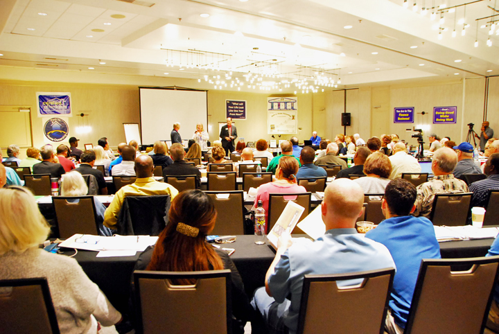 Street Smart Reunion audience in a ballroom session